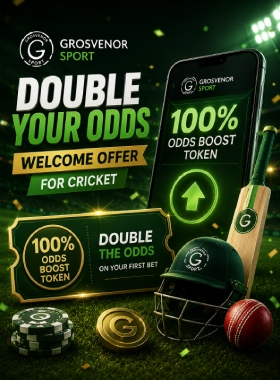Double Your Odds Welcome Offer for Cricket